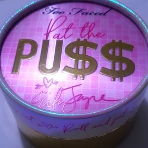 Too Faced Erika Jayne "pat the puss" flavored body shimmer powder RARE